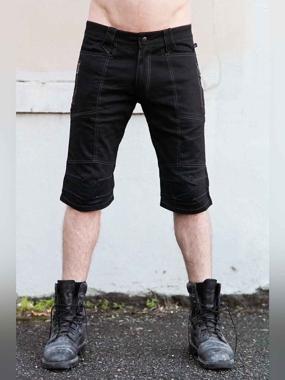 Buddhaful Cotton Canvas Bender Shorts Size Large
